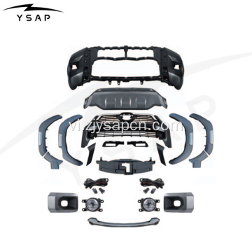 2021 Hilux Revo Nâng cấp lên Rocco Body Kit